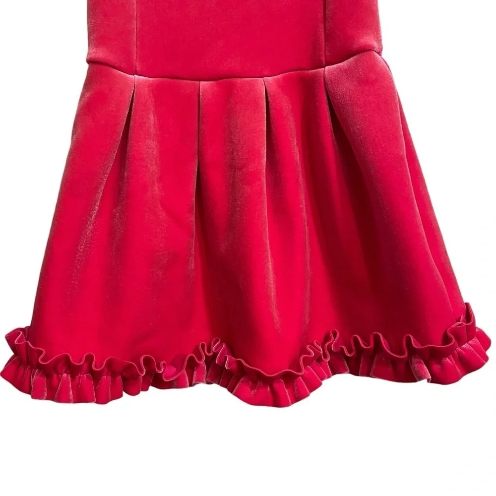 Genuine Kids From OshKosh Toddler Girls Scuba A-Line Dress Pink 3T